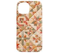 American Quilt Colorful Patchwork Quilting Quilter Couture Coque pour iPhone 15