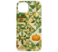 American Quilt Colorful Patchwork Quilting Quilter Couture Coque pour iPhone 15 Plus
