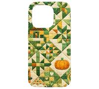American Quilt Colorful Patchwork Quilting Quilter Couture Coque pour iPhone 15 Pro