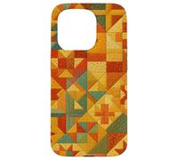 American Quilt Colorful Patchwork Quilting Quilter Couture Coque pour iPhone 15 Pro
