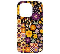 American Quilt Colorful Patchwork Quilting Quilter Couture Coque pour iPhone 15 Pro