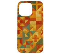 American Quilt Colorful Patchwork Quilting Quilter Couture Coque pour iPhone 15 Pro Max