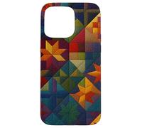 American Quilt Colorful Patchwork Quilting Quilter Couture Coque pour iPhone 15 Pro Max