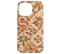 American Quilt Colorful Patchwork Quilting Quilter Couture Coque pour iPhone 15 Pro Max