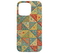 American Quilt Colorful Patchwork Quilting Quilter Couture Coque pour iPhone 15 Pro Max