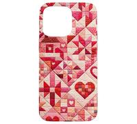 American Quilt Colorful Patchwork Quilting Quilter Couture Coque pour iPhone 15 Pro Max