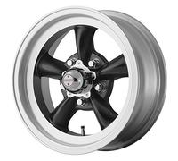 American Racing Custom Wheels VN105 Torq Thrust D Roue avec rebord usiné Noir satiné (15 x 8/5 x 120,7 mm, décalage 0 mm)