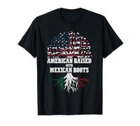 American Raised with Mexican Roots T-Shirt Graphique avec Valeur