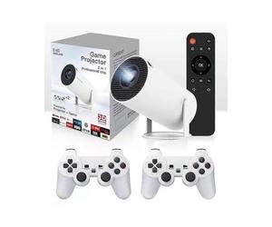(American regulations)Cinemaster Pro-4k Smart Movie Projector Games Combo Video Games with 2Controller New