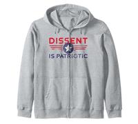 American Resist Dissent est Une Manifestation Patriotique Sweat à Capuche