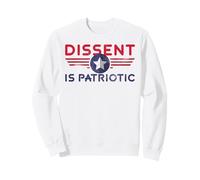 American Resist Dissent est Une Manifestation Patriotique Sweatshirt