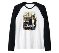 American Robotic - Parodie gothique américaine Manche Raglan