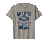 American Rodeo Far West Cowboy Bull Riders T-Shirt