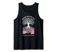American Roots Run Deep Patriotic Heritage Flag 4 Juillet 250 Débardeur