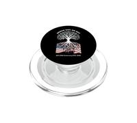 American Roots Run Deep Patriotic Heritage Flag 4 Juillet 250 PopSockets PopGrip pour MagSafe