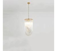 American Shaped Glass Light Vintage Creative Dining Table Iron Chandeliersd Single Head Ledhanginglamp Staircase Bar Decoration Lighting Fixture/D