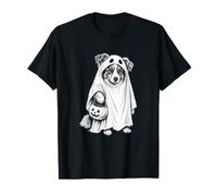 American Shepherd Halloween, Amoureux des Chiens, fantôme Effrayant T-Shirt