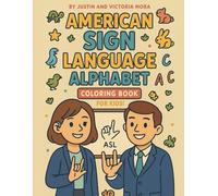 American Sign Language Alphabet coloring Book