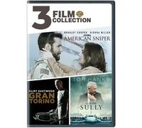 American Sniper / Gran Torino / Sully [Dvd] 2 Pack, Eco Amaray Case