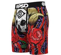 American Socks Boxer Bones PSD Sous-vêtement respirant avec entrejambe de 17,8 cm Extensible dans quatre directions, Os (Bones), L