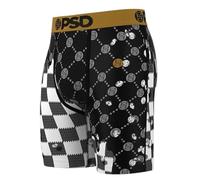 American Socks Boxer Check Drip PSD Boxer pour homme Respirant Stretch 4 directions, Check Drip, S