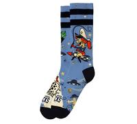 American Socks Chaussettes 'Alien Snatch' bleu, Taille 36-40