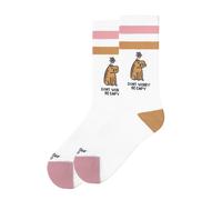 American Socks Chaussettes 'Be Capy - Mid High' blanc, Taille 19-55