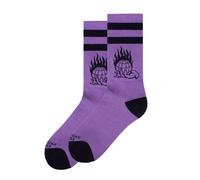 American Socks Chaussettes 'Cataclysm' violet, Taille 19-55