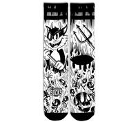 American Socks Chaussettes Crew Evil Cat