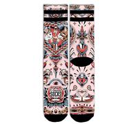 American Socks Chaussettes Crew Feline Hearts
