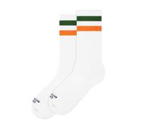 American Socks Chaussettes 'Dirtbag - Mid High' blanc, Taille 19-55