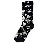 American Socks Chaussettes 'Hella Hot' noir, Taille 36-40