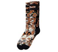 American Socks Chaussettes 'Instinct - Mid High' orange, Taille 36-40