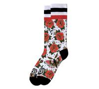 American Socks Chaussettes 'Moth - Mid High' blanc, Taille 36-40