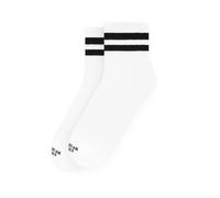American Socks Chaussettes 'Old School' blanc, Taille 19-47
