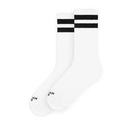 American Socks Chaussettes 'Old School I - Mid High' blanc, Taille 19-55
