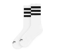 American Socks Chaussettes 'Old School II - Mid High' blanc, Taille 19-55