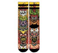 American Socks Chaussettes 'Open your mind' orange, Taille 36-40