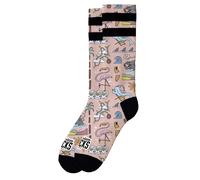 American Socks Chaussettes 'Sharks Are Friends - Mid High' jaune, Taille 36-40