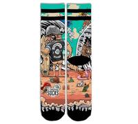 American Socks | Chaussettes Son of a Beach | Milieu-Haut, 2 Tailles | Conçues à Barcelone | 67% Coolmax, Absorbent l'Humidité | Mi-Mollet Unisexe, multicolore, S/M