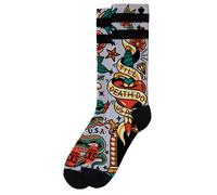 American Socks Chaussettes 'Till Death Do Us Part' mélange de couleurs, Taille 36-40