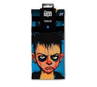American Socks Chaussettes Youth Renegade - moyennes et hautes - 2 tailles, 67 % Coolmax - Absorbent l'humidité - Pieds secs et frais - Design à Barcelone - Unisexe, bleu, L/XL