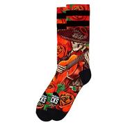 American Socks El Mariachi Chaussettes mi-hautes unisexes 2 tailles Ajustement parfait Absorbent l'humidité pour homme ou femme, El Mariachi Mid High, L/XL