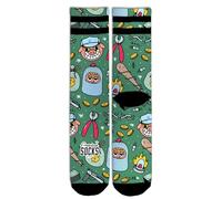 American Socks Heist Havoc Chaussettes mi-hautes unisexes au design amusant et original et usage quotidien, Heist Havoc, L-XL Alto