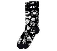 American Socks Hella Hot - Mid High Unisexe Chaussettes noir/blanc