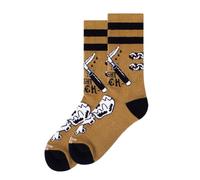 American Socks - Mi-hautes - Chaussettes de sport classiques de la vieille école avec rayures pour la course, le cyclisme, le vélo, le crossfit, le skateboard ou la salle de sport