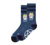 American Socks - Mi-hautes - Chaussettes de sport classiques de la vieille école avec rayures pour la course, le cyclisme, le vélo, le crossfit, le skateboard ou la salle de sport