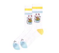 American Socks - Mi-hautes - Chaussettes de sport classiques de la vieille école avec rayures pour la course, le cyclisme, le vélo, le crossfit, le skateboard ou la salle de sport