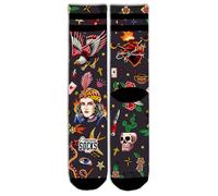 American Socks - Mi-hautes - Chaussettes de sport classiques de la vieille école avec rayures pour la course, le cyclisme, le vélo, le crossfit, le skateboard ou la salle de sport