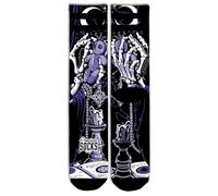 American Socks - Mi-hautes - Chaussettes de sport classiques de la vieille école avec rayures pour la course, le cyclisme, le vélo, le crossfit, le skateboard ou la salle de sport